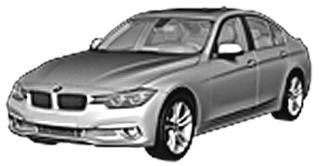 BMW  3' F30 LCI 328iX N26 サービスおよびリペア範囲  部品カタログ