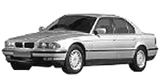 BMW  7' E38 750i M73    reservdelskatalog