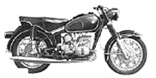 Motocykly BMW  R 50         -69     katalog dílů