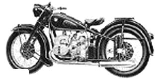 Motocicletas BMW  R 51         -54     catálogo de peças