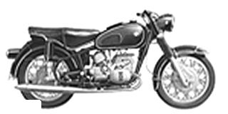 Мотоциклы BMW  R 60         -69     каталог запчастей