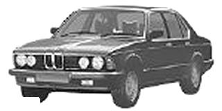 BMW  7' E23 732i    แคตตาล็อกชิ้นส่วน